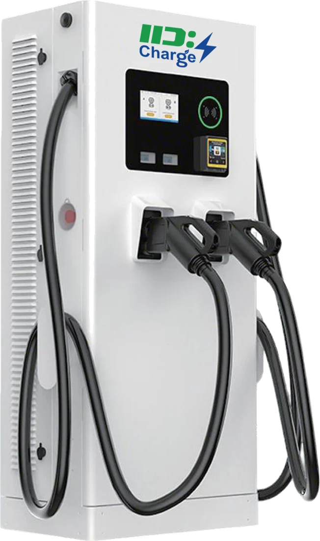 สถานีชาร์จเร็ว DC WaeCharge EVDC-F ด้านข้าง